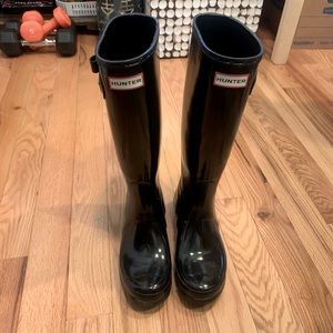 Women’s Tall Black Hunter Boots